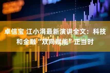 卓信宝 江小涓最新演讲全文：科技和金融“双向赋能”正当时